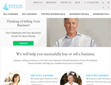 Tablet Screenshot of mabusinessbrokers.com